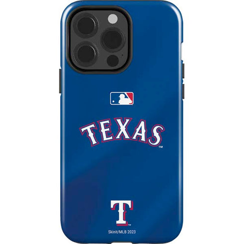 MLB Texas Rangers Alternate/Away Jersey iPhone 15 Pro Impact Case